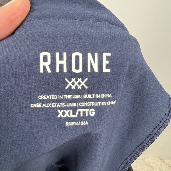 Rhone Mako Mens Workout Shorts, Anti Odor, Unlined Mens Gym Shorts, Moisture Wic - Picture 10 of 13